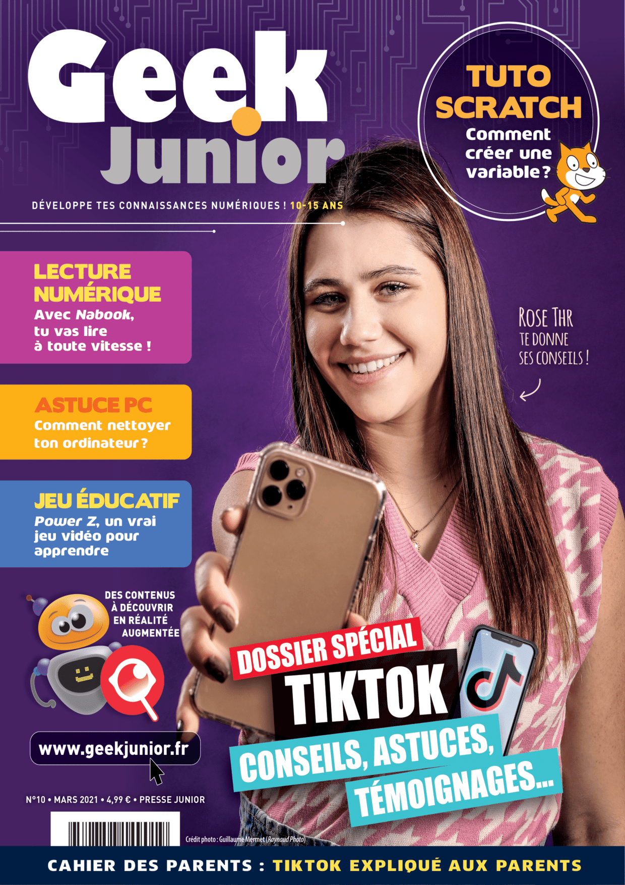Couverture Geek Junior n°10