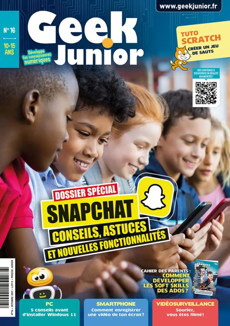 Couverture Geek Junior n°16