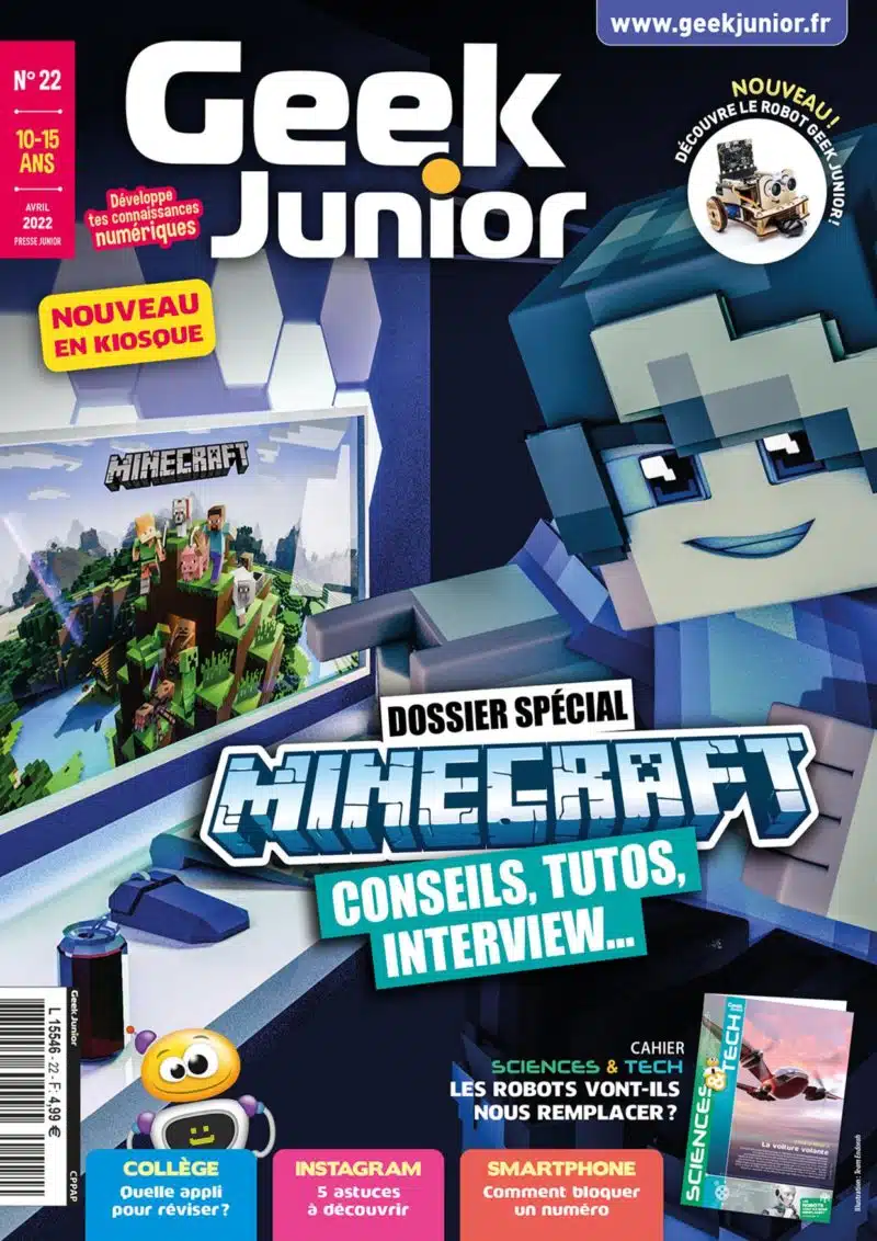 Couverture Geek Junior n°22