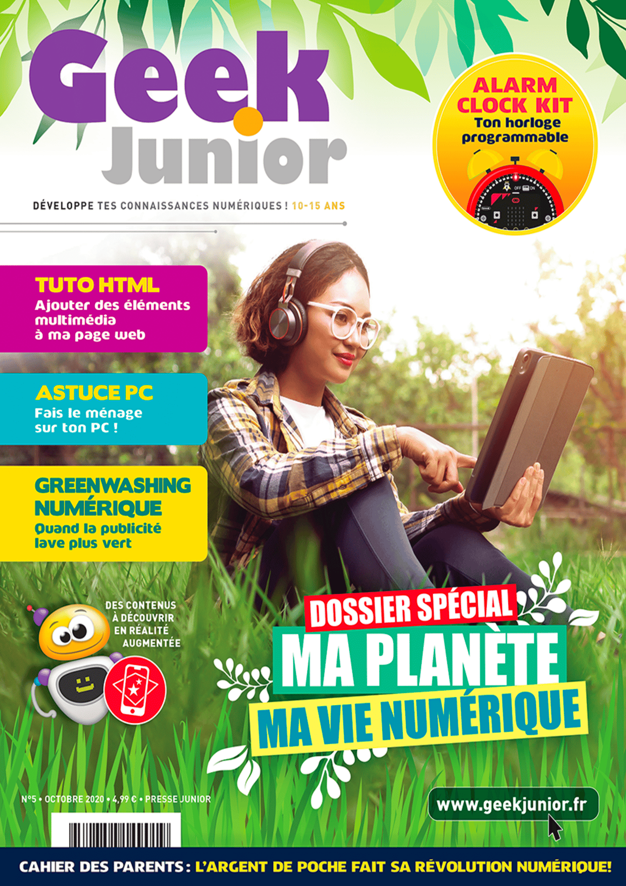 Couverture Geek Junior n°5