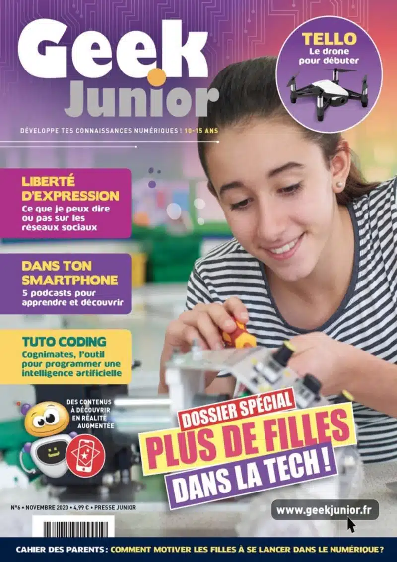 Couverture Geek Junior n°6