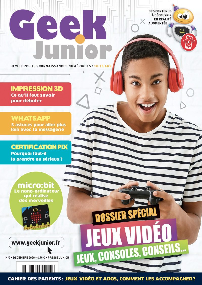 Couverture Geek Junior n°7