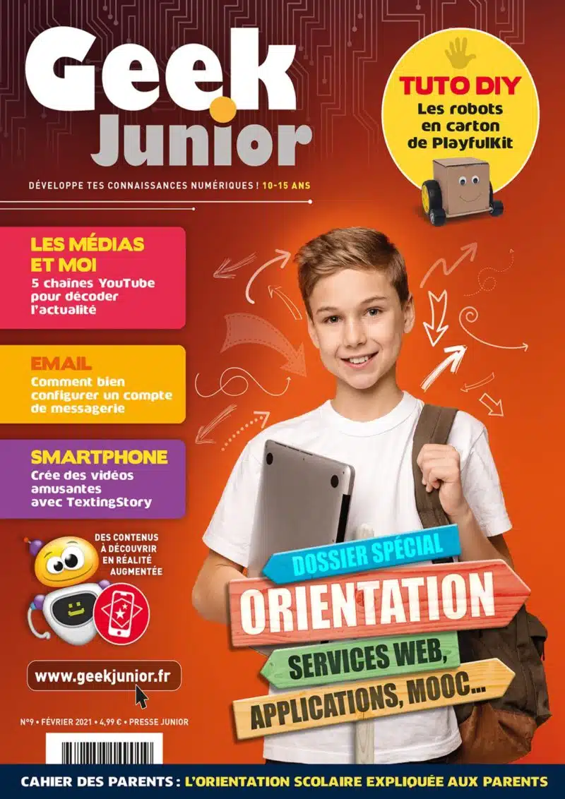 Couverture Geek Junior n°9