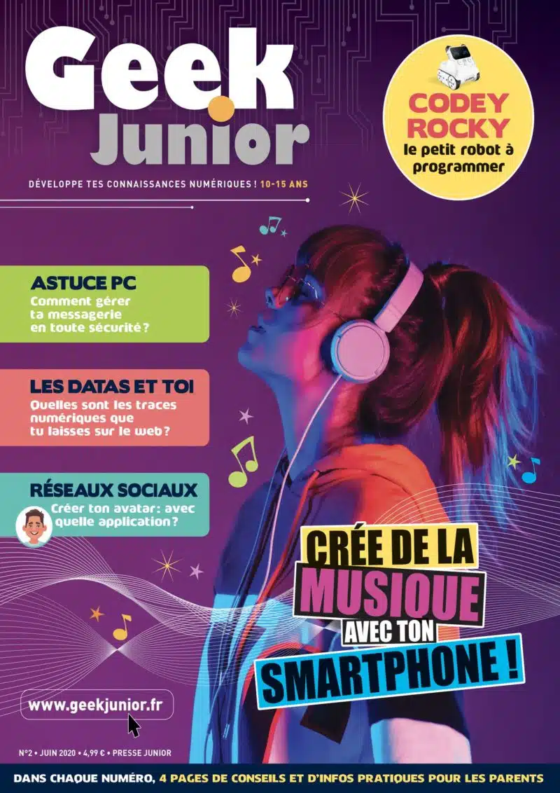 Couverture Geek Junior n°2