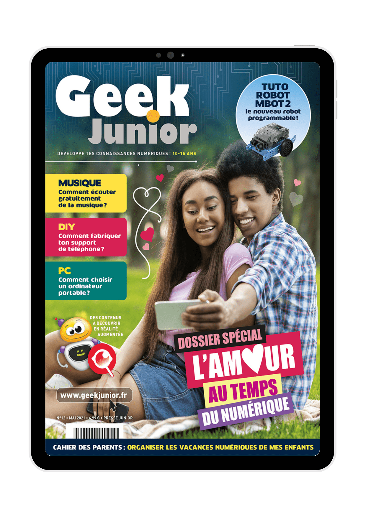 Couverture Geek Junior version numérique n°12
