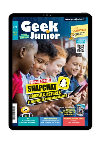 Couverture Geek Junior version numérique n°16