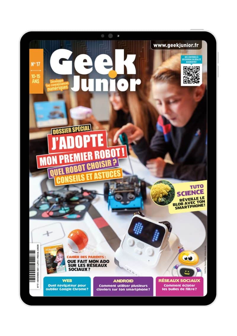 Couverture Geek Junior version numérique n°17