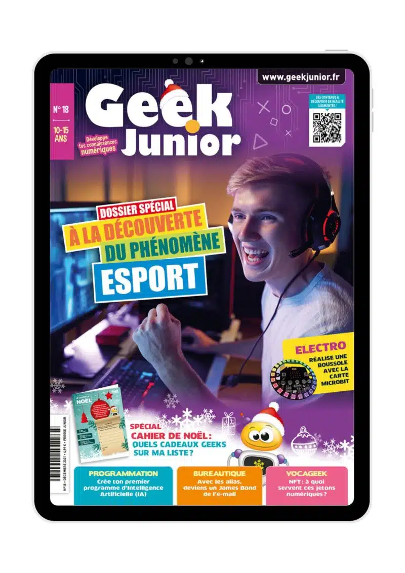 Couverture Geek Junior version numérique n°18