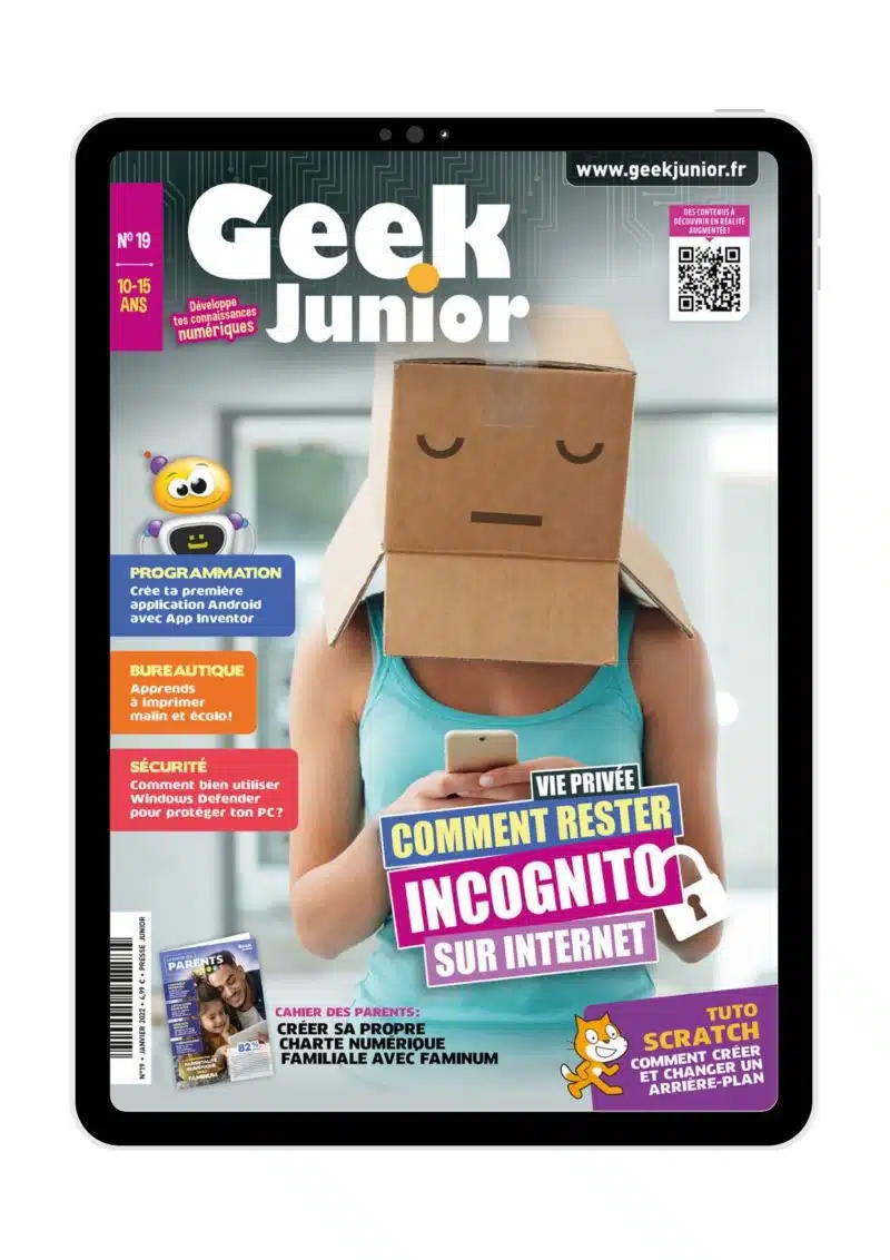 Couverture Geek Junior version numérique n°19