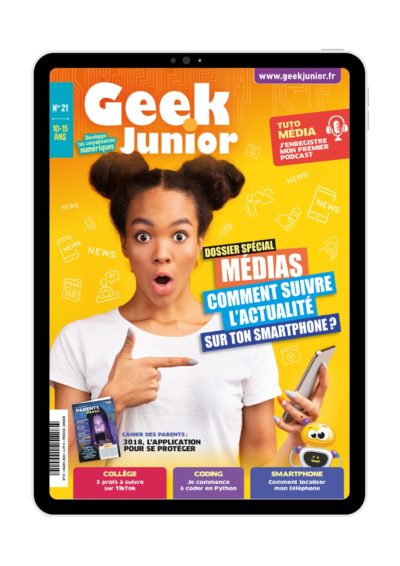 Couverture Geek Junior version numérique n°21