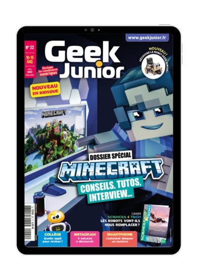 Couverture Geek Junior version numérique n°22