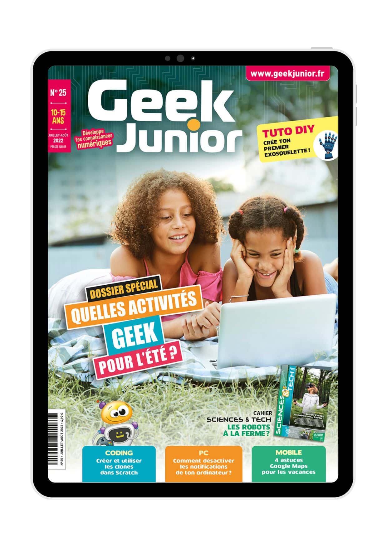 Couverture Geek Junior version numérique n°25
