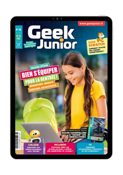 Couverture Geek Junior version numérique n°26