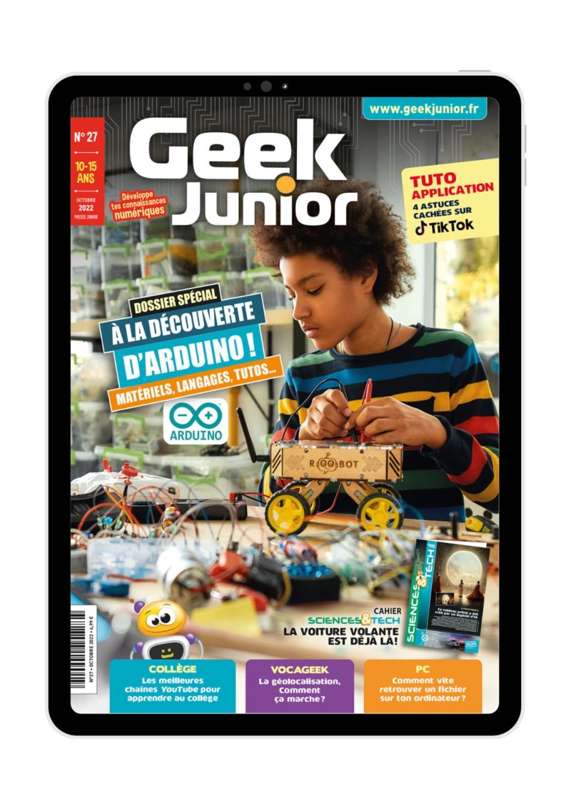 Couverture Geek Junior version numérique n°27