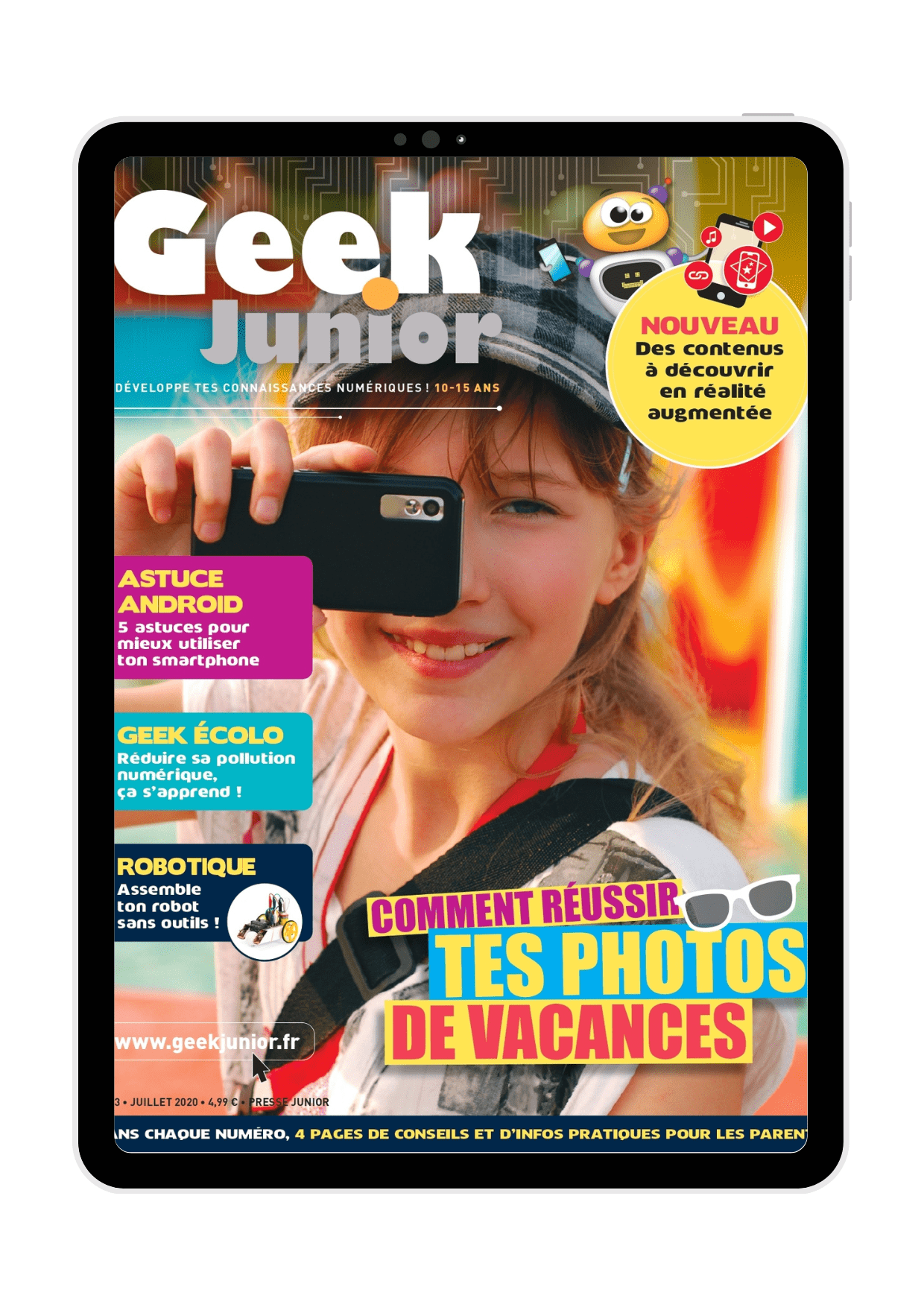 Couverture Geek Junior version numérique n°3