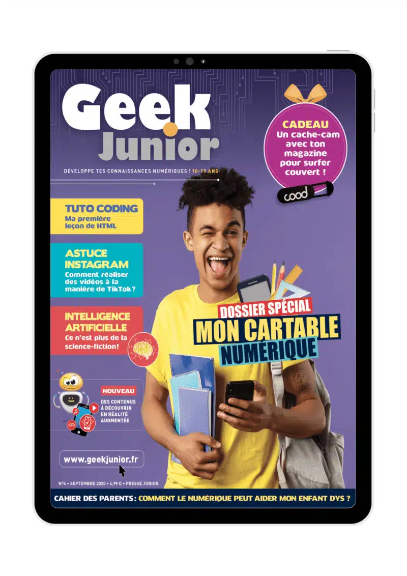 Couverture Geek Junior version numérique n°4
