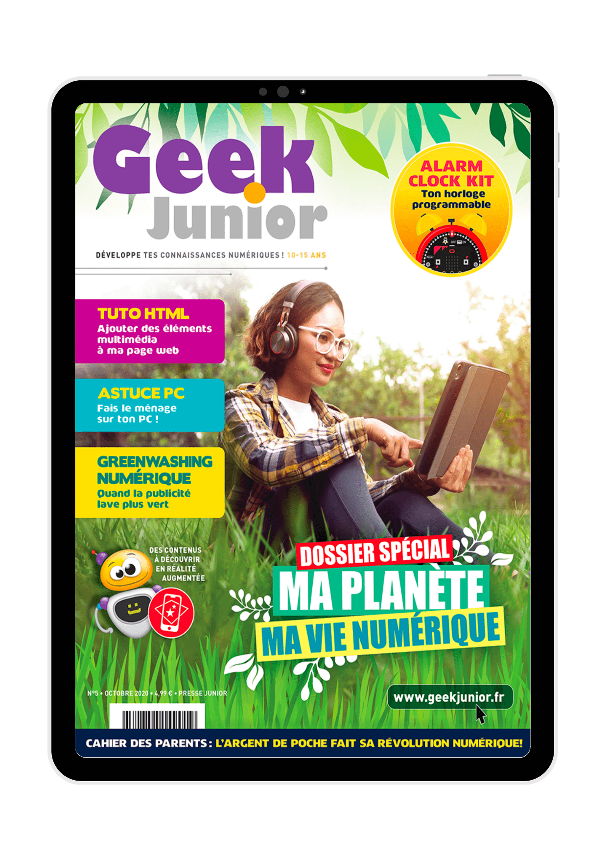 Couverture Geek Junior version numérique n°5