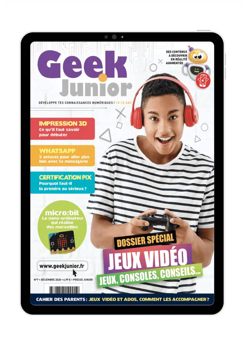 Couverture Geek Junior version numérique n°7