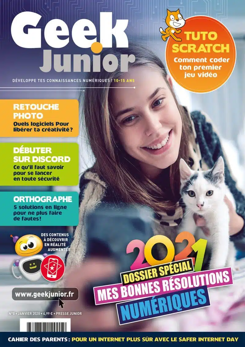 Couverture Geek Junior n°8