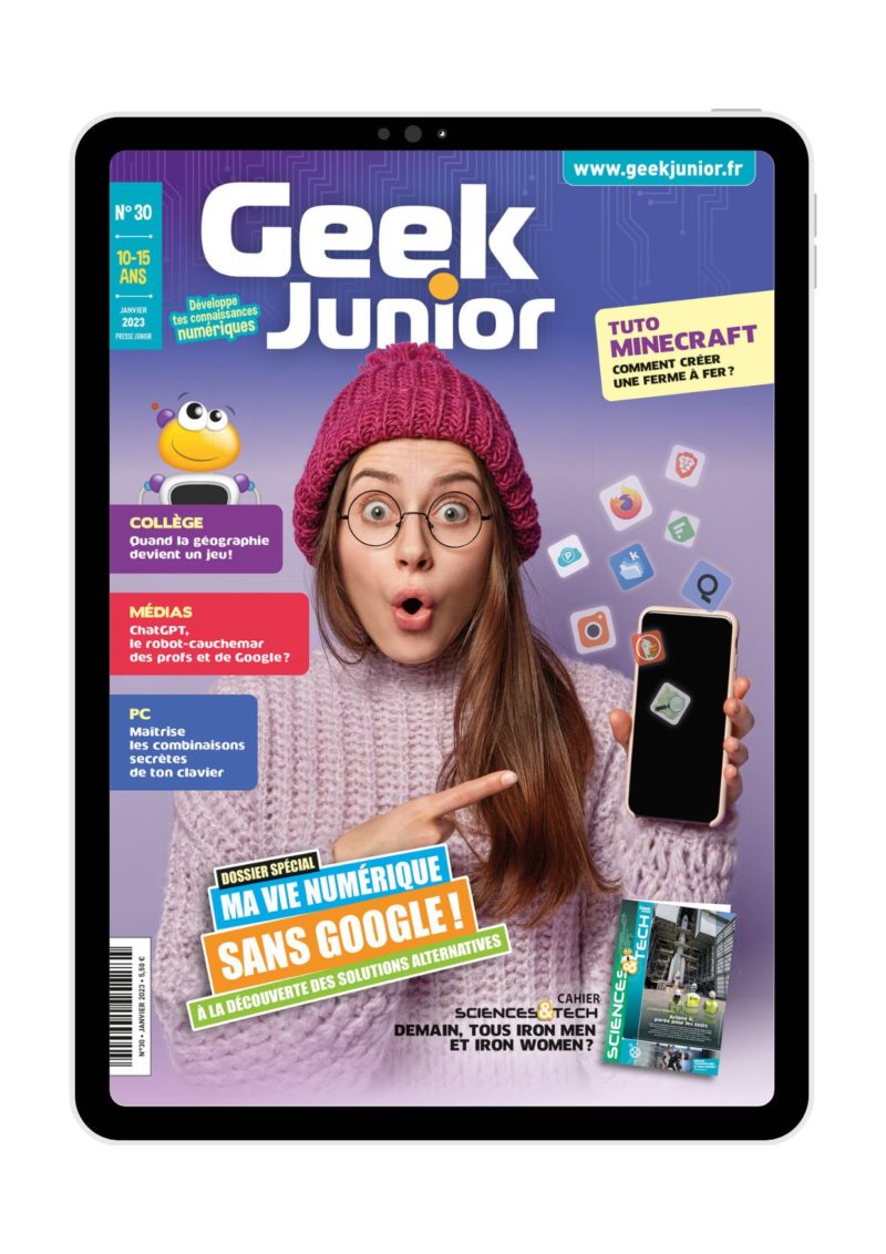 Couverture Geek Junior version numérique n°30