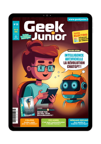 Couverture Geek Junior version numérique n°33