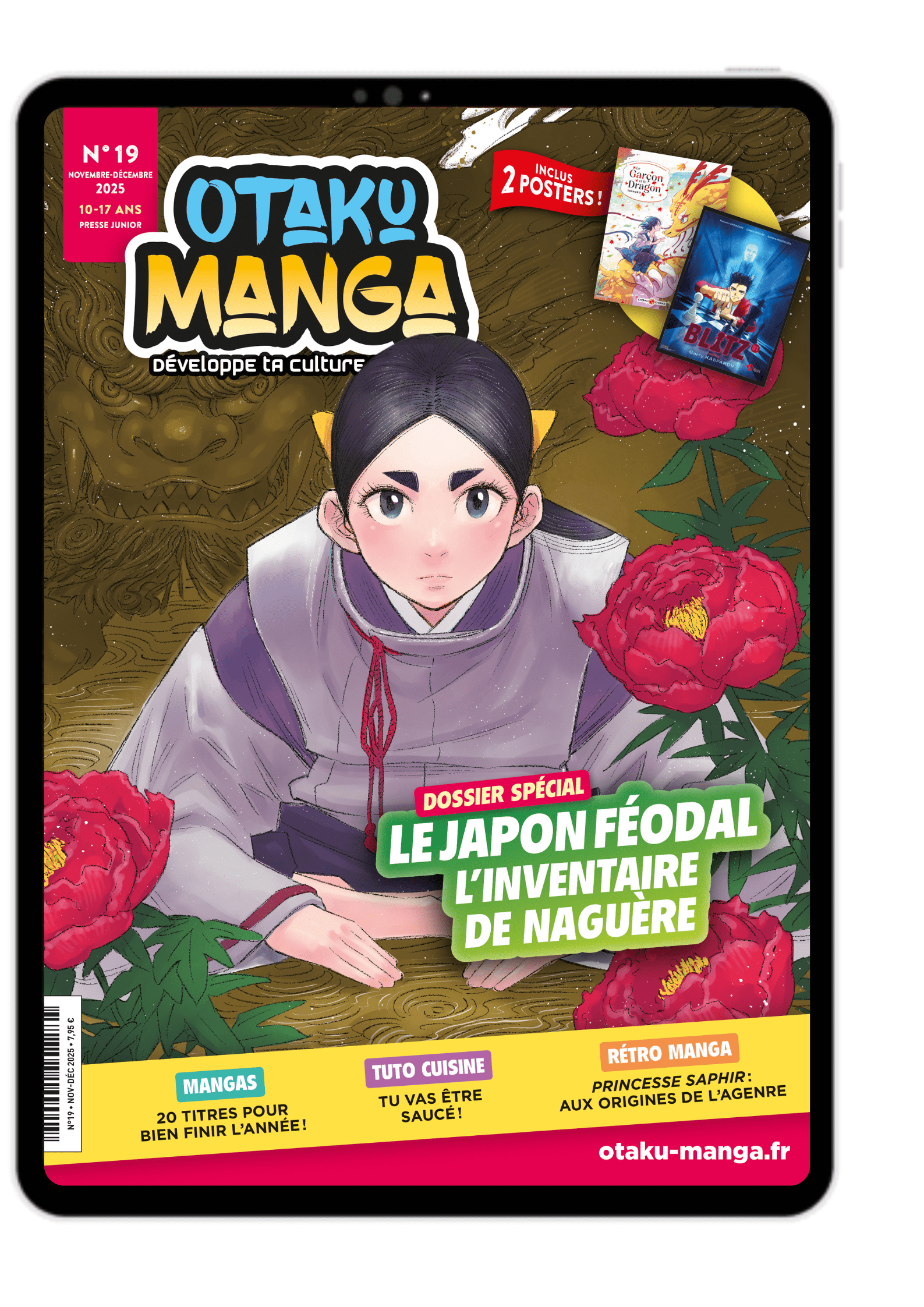 Couverture Otaku Manga n°19 version numérique
