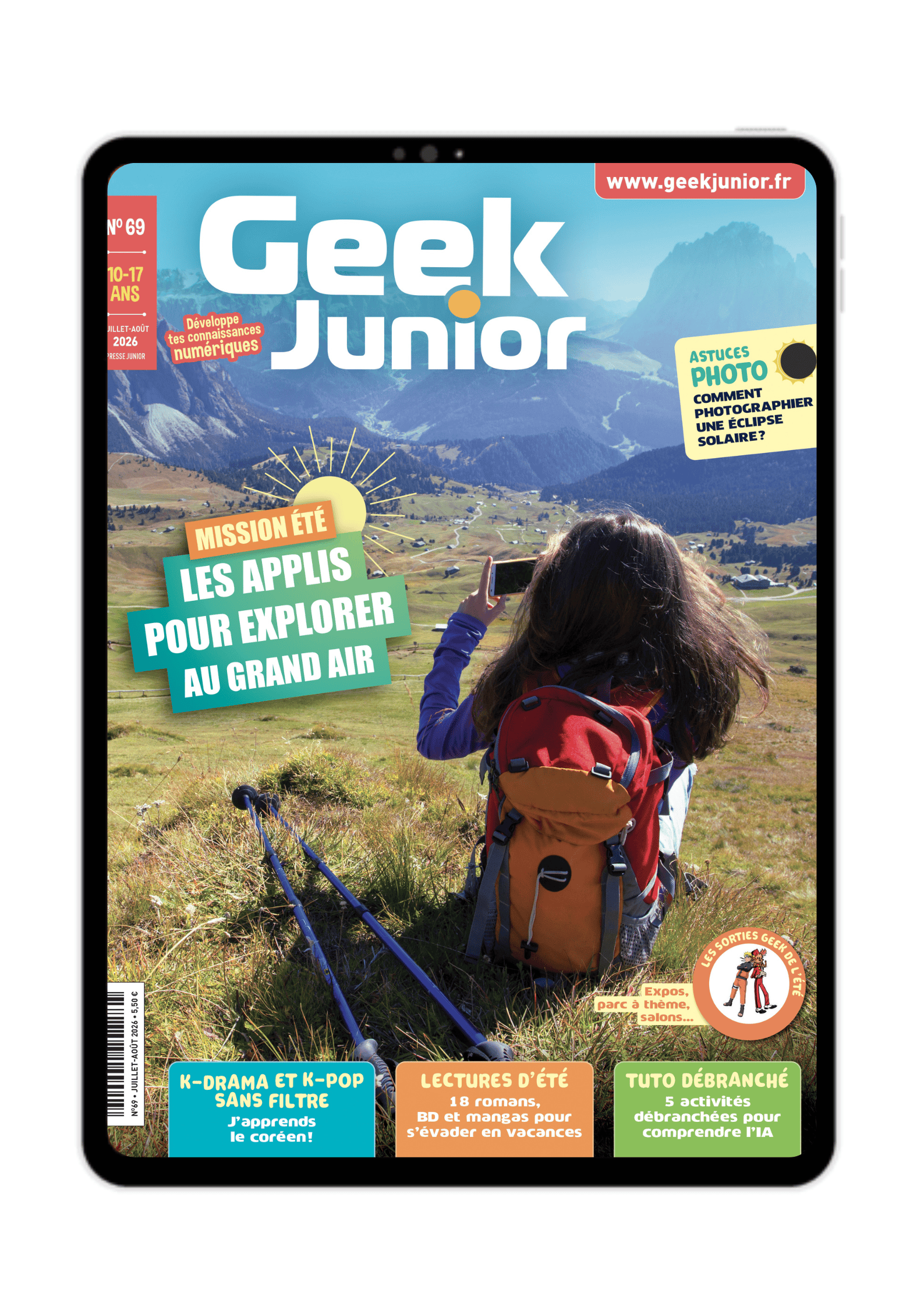 Couv Geek junior 69